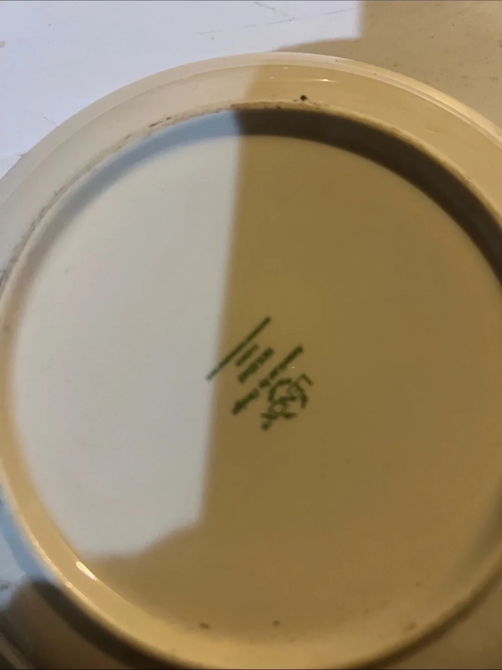 Vintagev Festive Holiday Serving Bowl with Holly Garland and Cozy House Motif